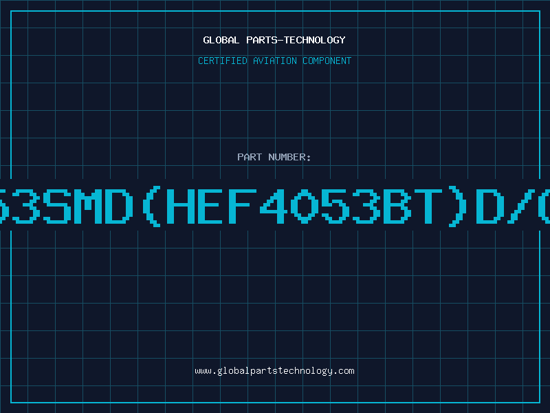 Aviation Part 4053SMD(HEF4053BT)D/C89