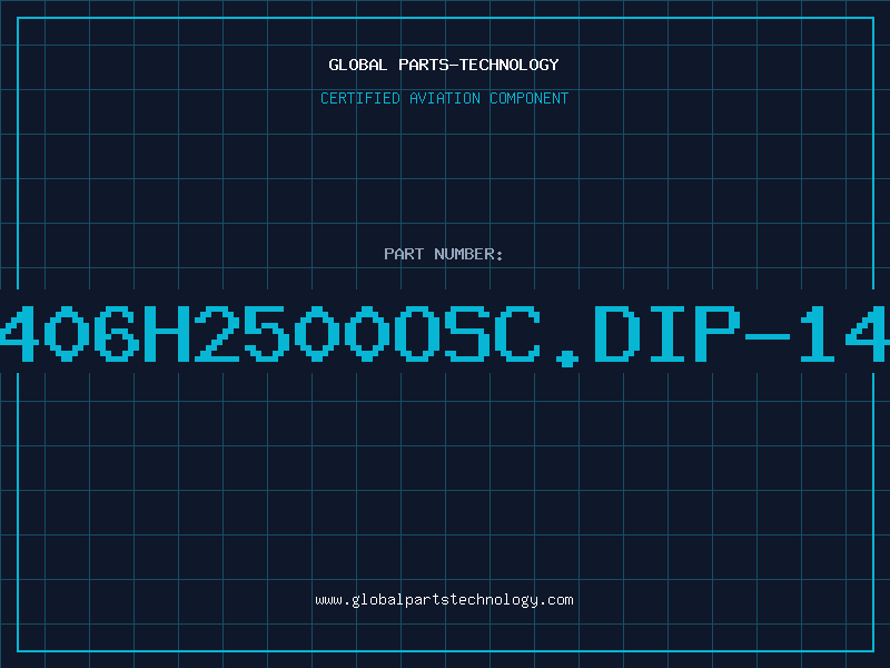 Aviation Part 406H2500OSC.DIP-14