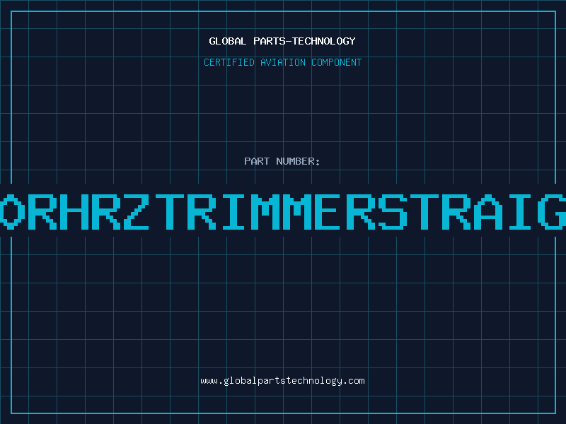Aviation Part 406P500RHRZTRIMMERSTRAIGHTPINS