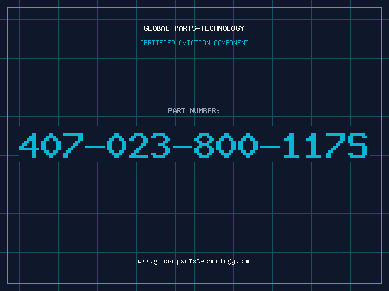 Aviation Part 407-023-800-117S