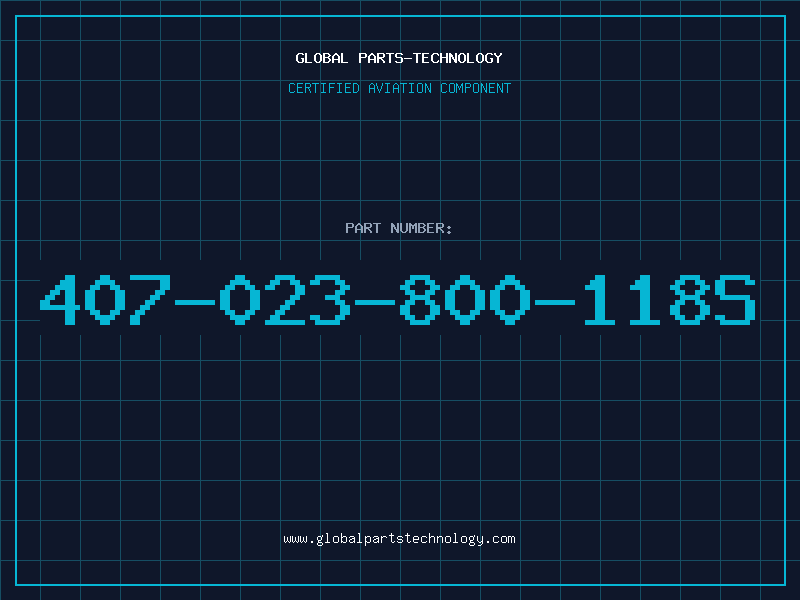 Aviation Part 407-023-800-118S