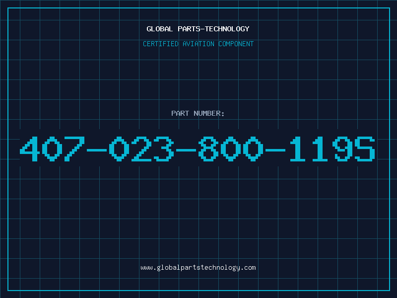 Aviation Part 407-023-800-119S