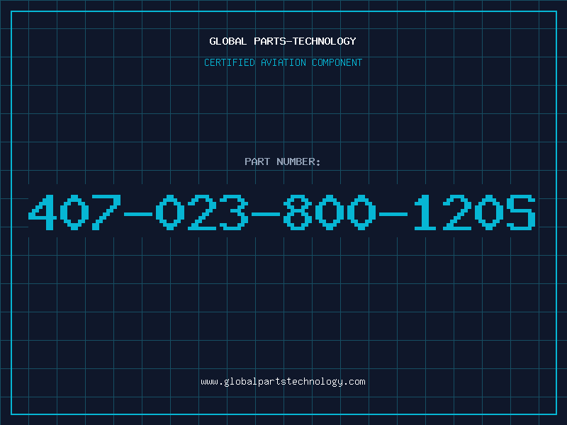 Aviation Part 407-023-800-120S