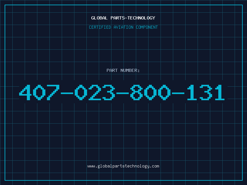 Aviation Part 407-023-800-131