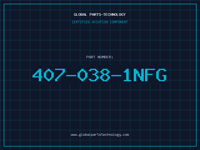 Aviation Part 407-038-1NFG