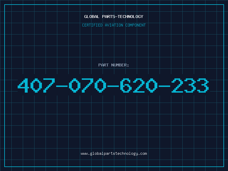 Aviation Part 407-070-620-233
