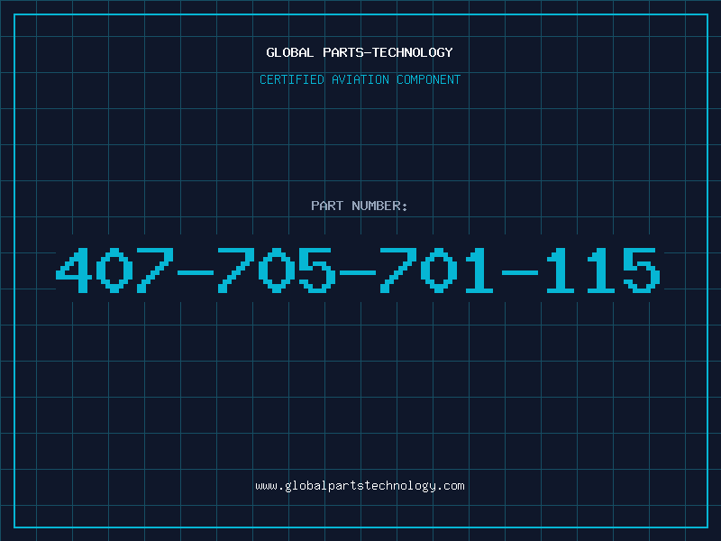 Aviation Part 407-705-701-115