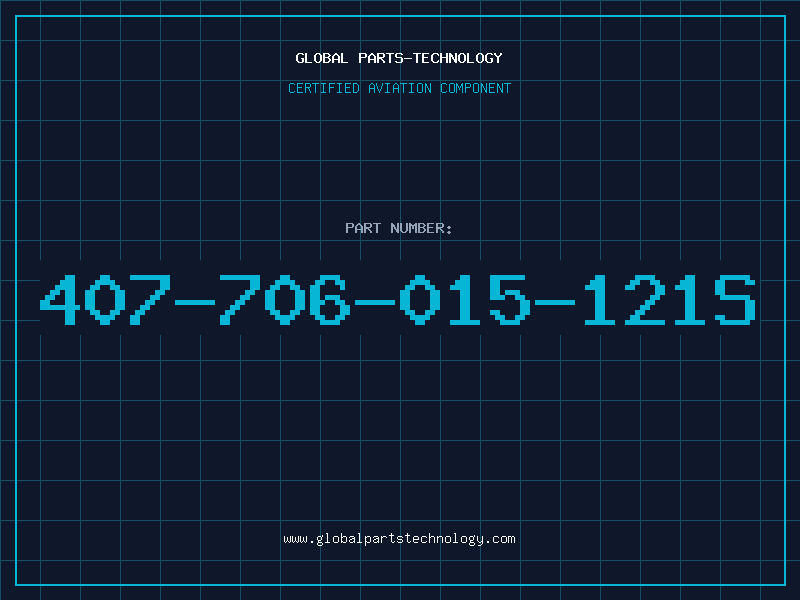 Aviation Part 407-706-015-121S