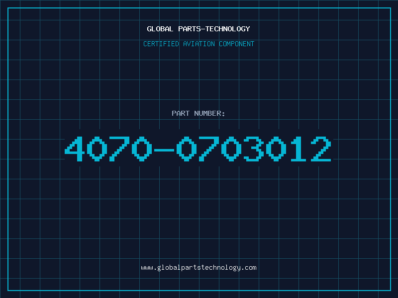 Aviation Part 4070-0703012