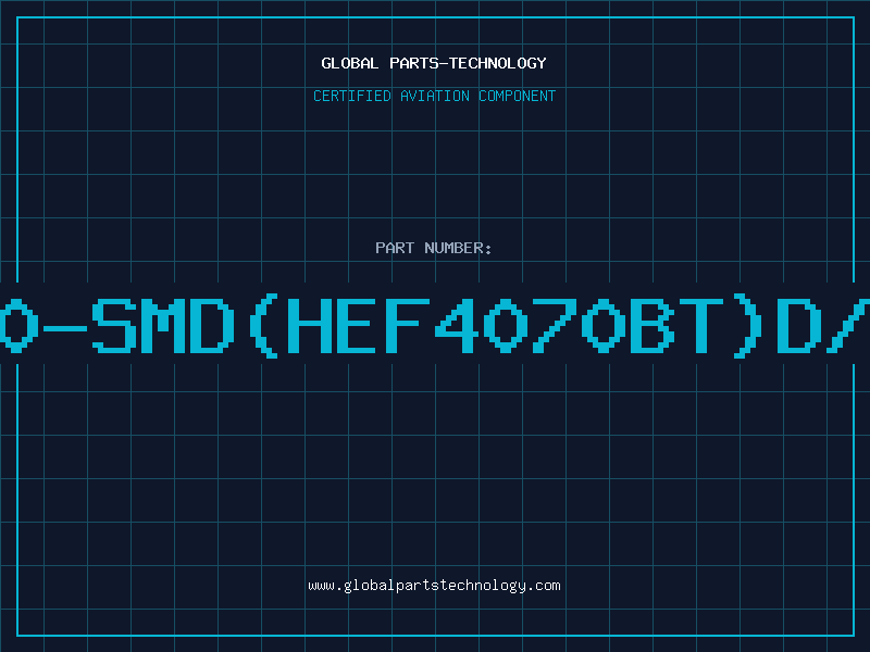 Aviation Part 4070-SMD(HEF4070BT)D/C89
