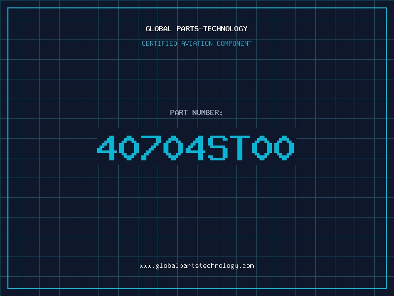 Aviation Part 40704ST00