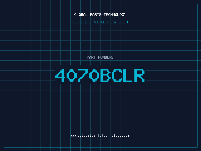 Aviation Part 4070BCLR