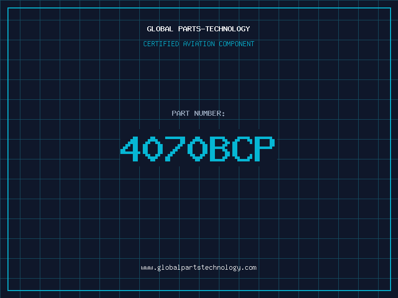 Aviation Part 4070BCP