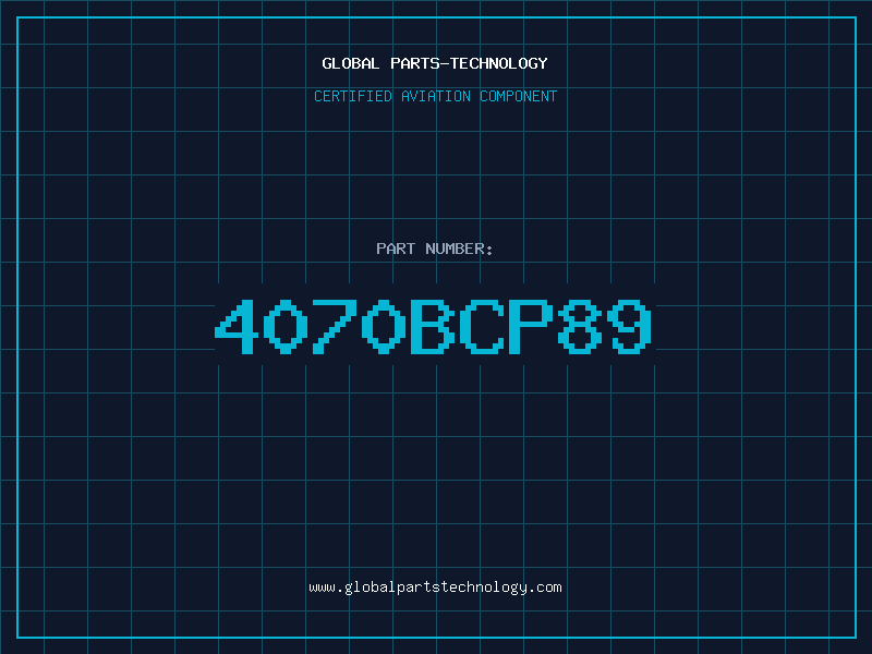 Aviation Part 4070BCP89