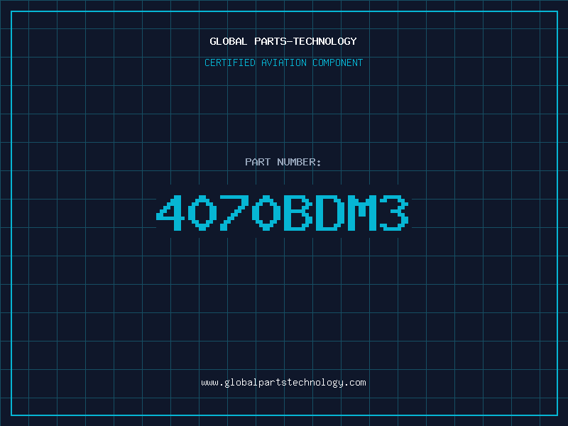 Aviation Part 4070BDM3