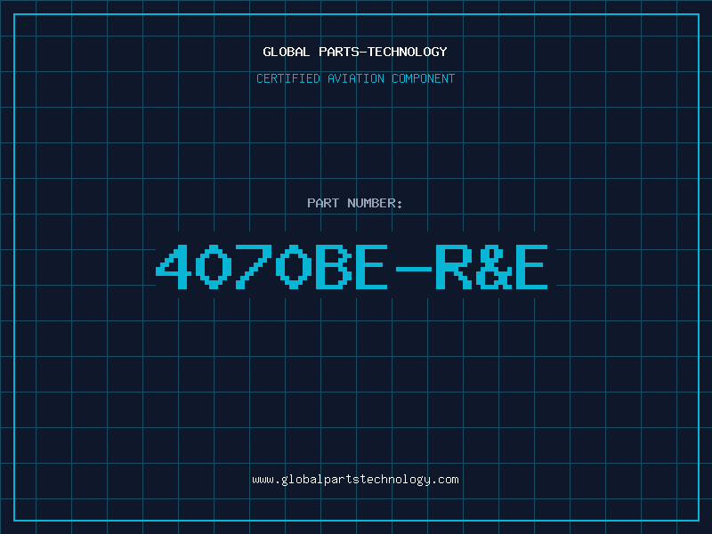 Aviation Part 4070BE-R&E