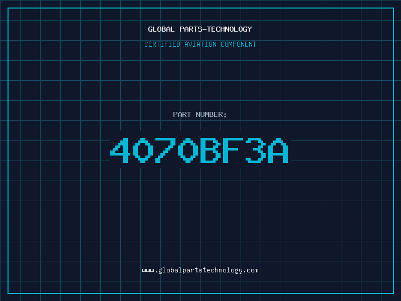 Aviation Part 4070BF3A