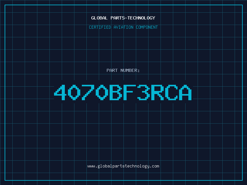 Aviation Part 4070BF3RCA