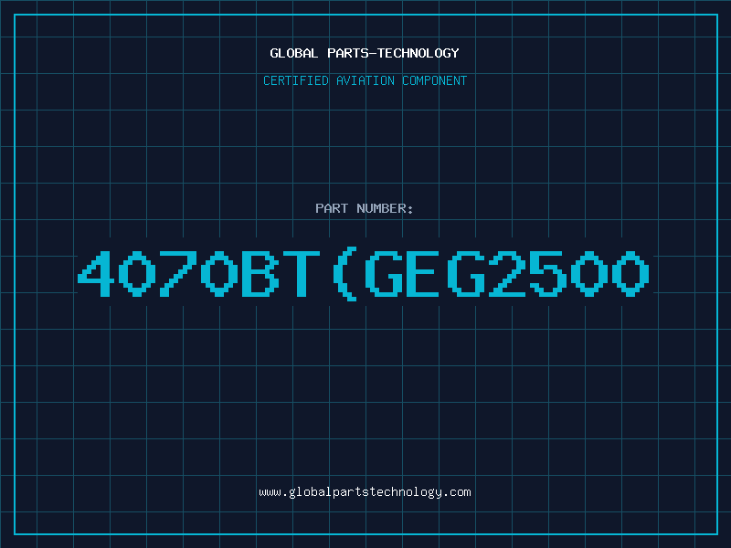 Aviation Part 4070BTGEG2500