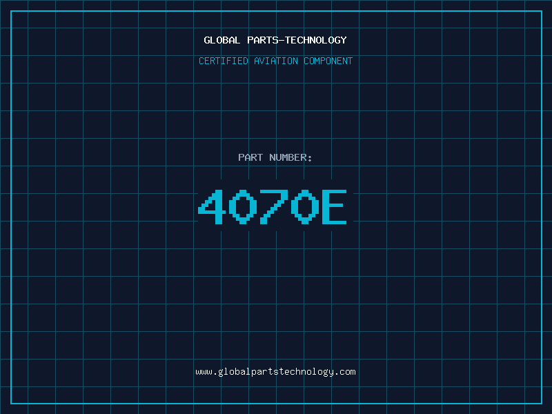 Aviation Part 4070E