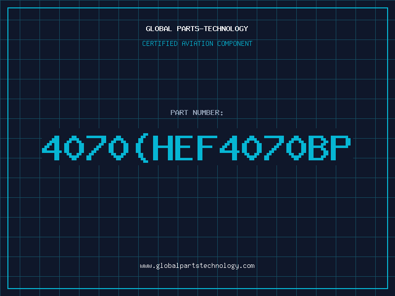 Aviation Part 4070HEF4070BP