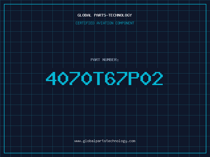 Aviation Part 4070T67P02