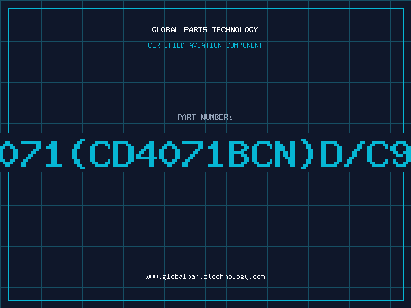Aviation Part 4071(CD4071BCN)D/C96