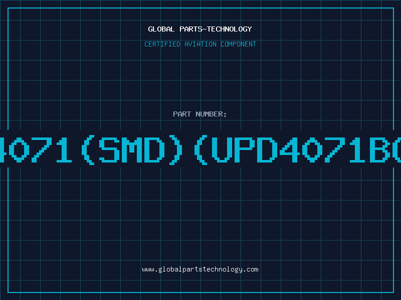 Aviation Part 4071(SMD)(UPD4071BG