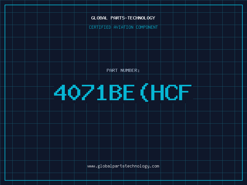 Aviation Part 4071BE(HCF