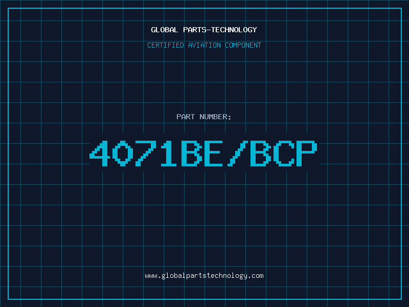 Aviation Part 4071BE/BCP