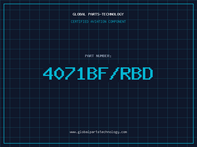 Aviation Part 4071BF/RBD