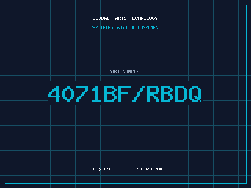Aviation Part 4071BF/RBDQ