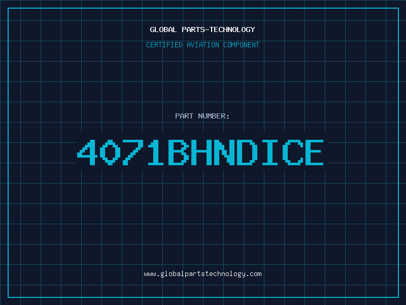 Aviation Part 4071BHNDICE
