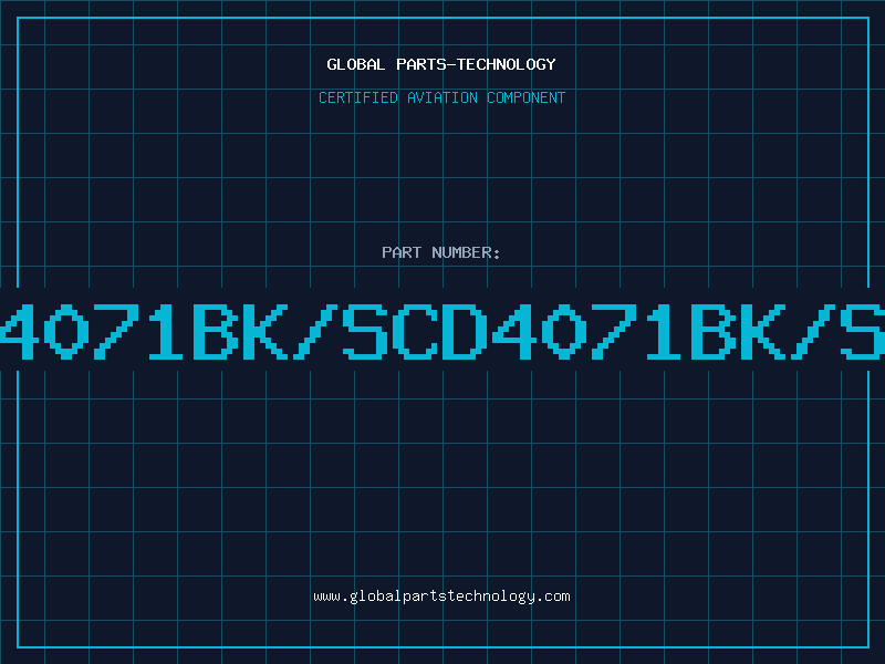 Aviation Part 4071BK/SCD4071BK/S