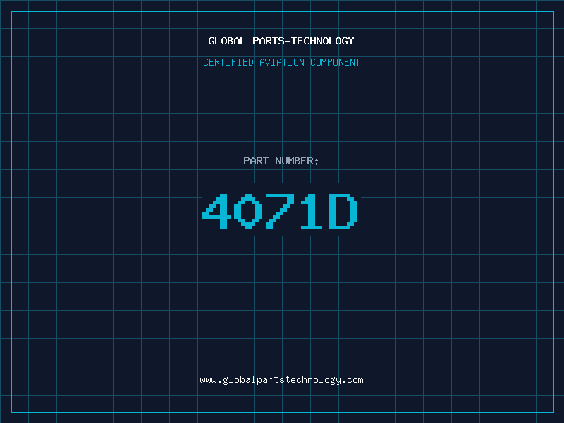 Aviation Part 4071D