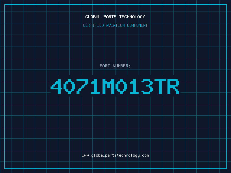 Aviation Part 4071M013TR