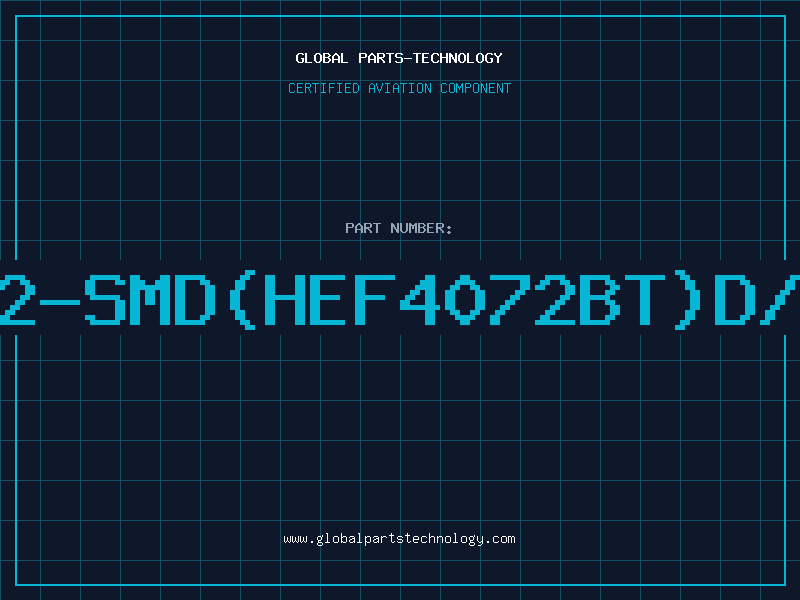 Aviation Part 4072-SMD(HEF4072BT)D/C91