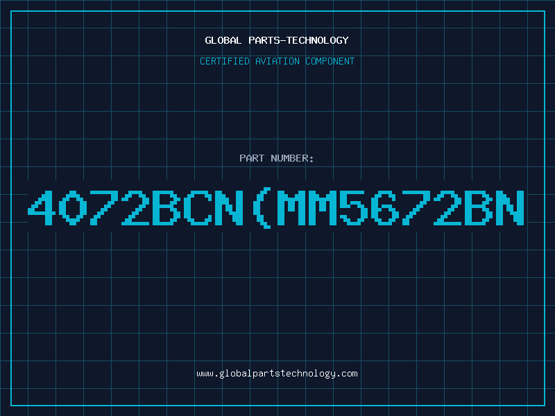 Aviation Part 4072BCNMM5672BN