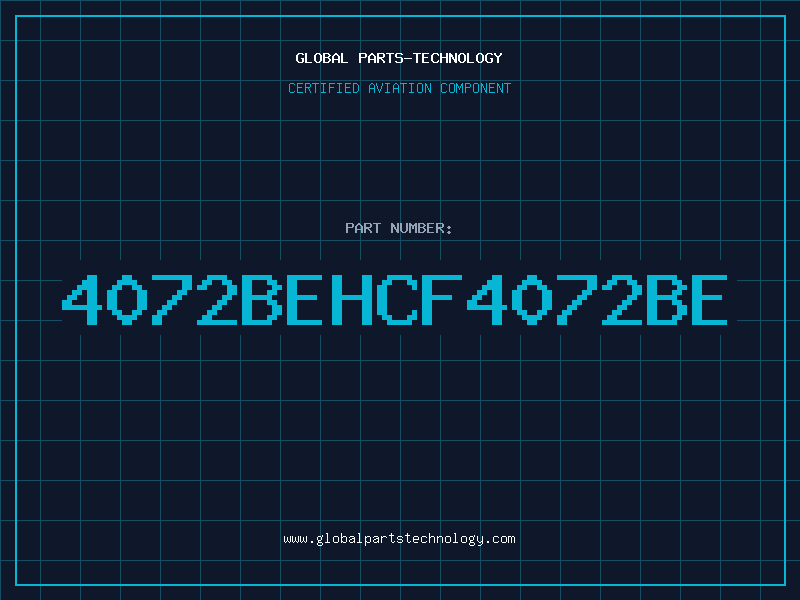 Aviation Part 4072BEHCF4072BE