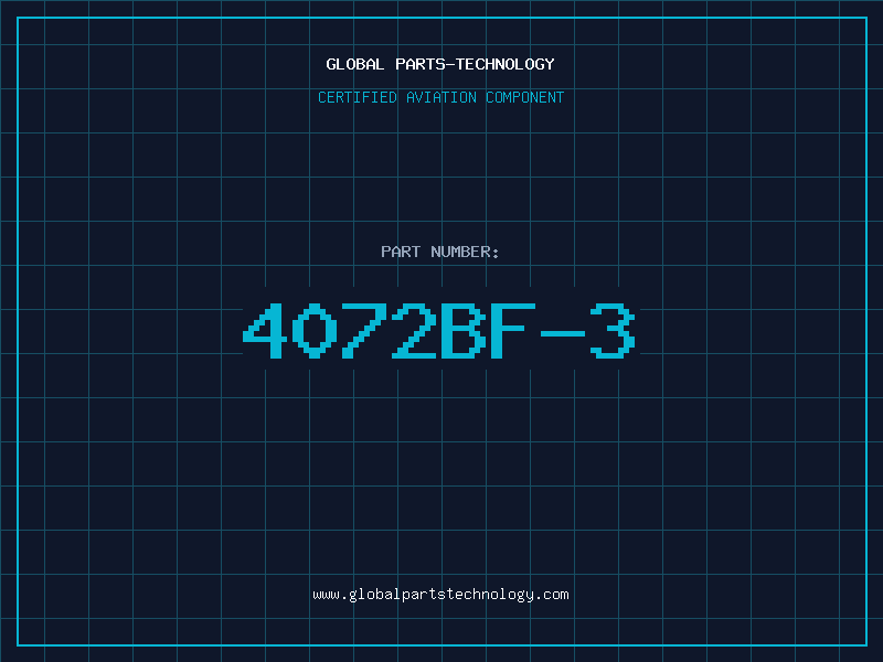 Aviation Part 4072BF/3