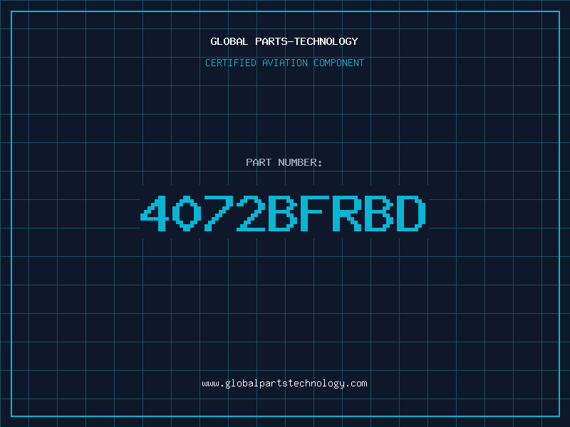Aviation Part 4072BFRBD