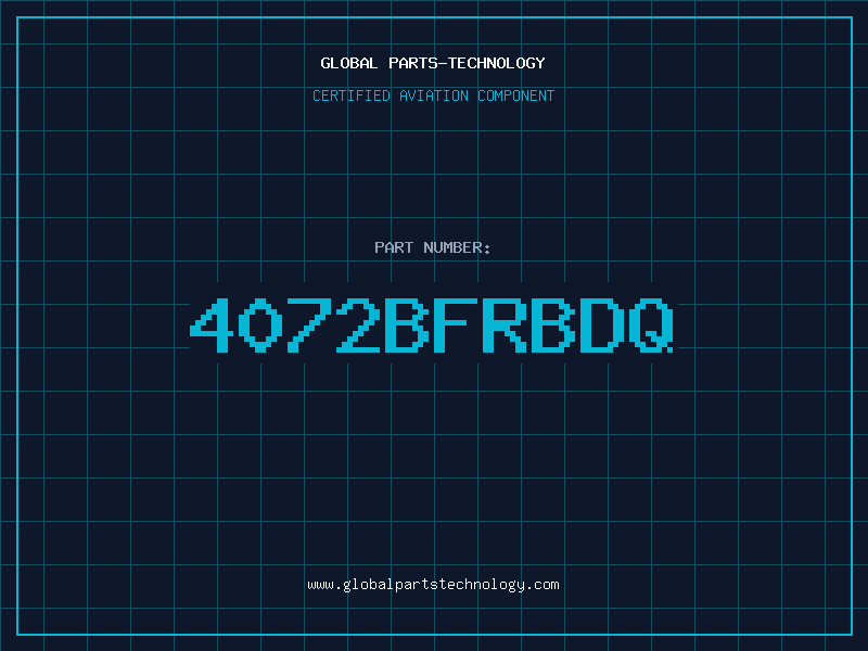 Aviation Part 4072BFRBDQ