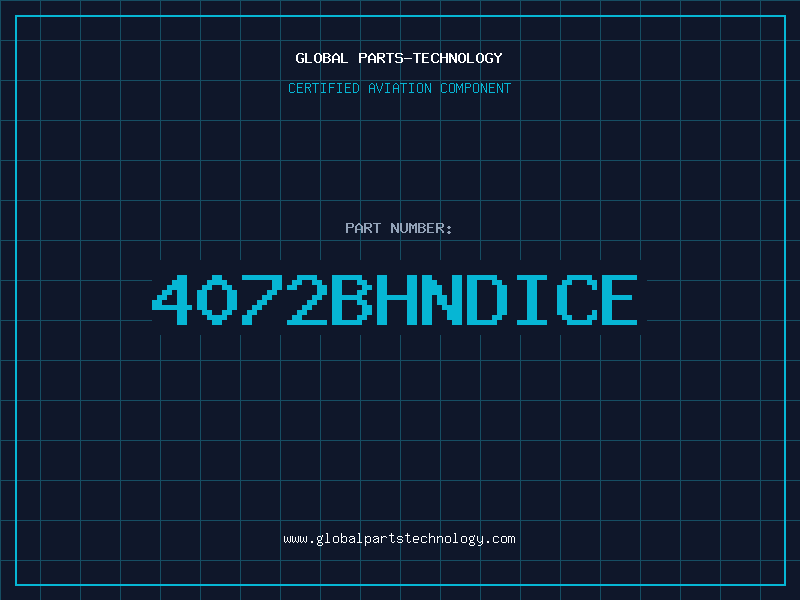 Aviation Part 4072BHNDICE