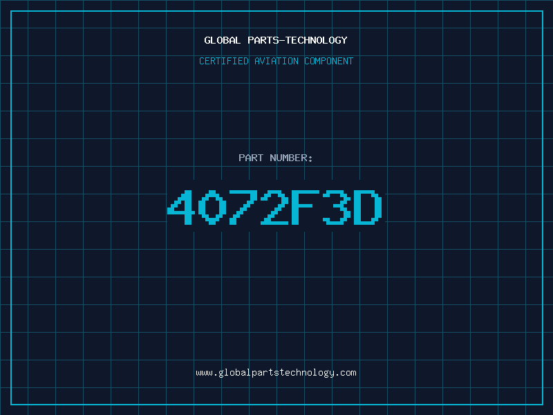 Aviation Part 4072F3D