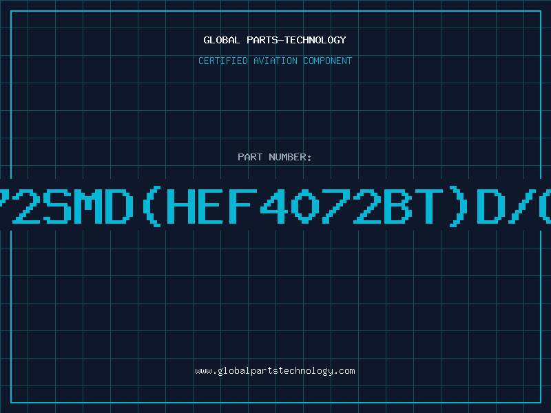 Aviation Part 4072SMD(HEF4072BT)D/C91