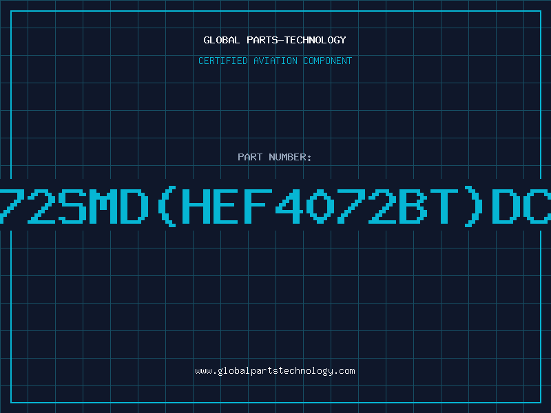 Aviation Part 4072SMDHEF4072BTDC91