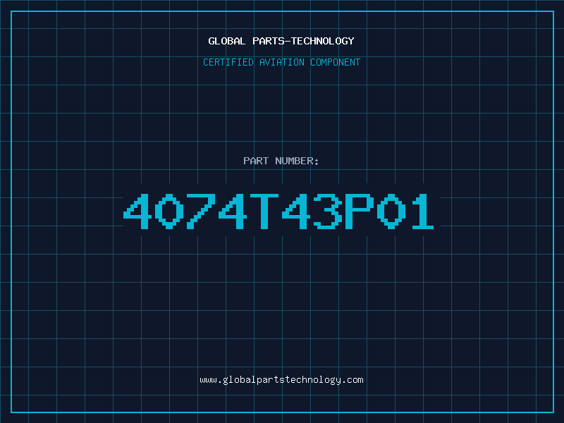 Aviation Part 4074T43P01
