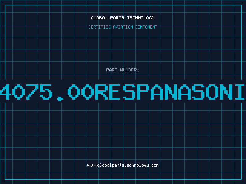 Aviation Part 4075.00RESPANASONI