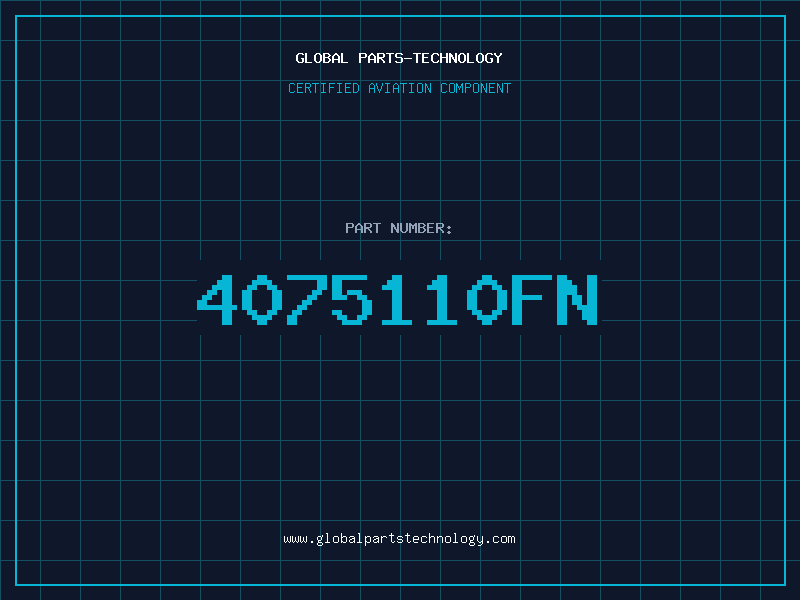 Aviation Part 4075110FN