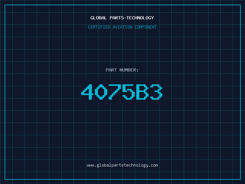 Aviation Part 4075B3